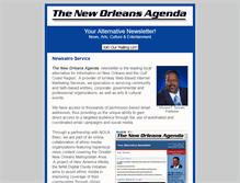 Tablet Screenshot of neworleansagenda.com